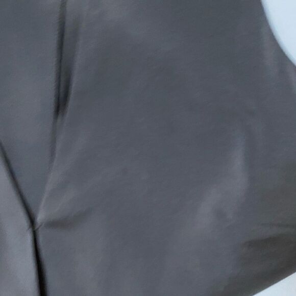 T Alexander Wang Charcoal Drapey Pleated Silk Sleeveless Blouse - Picture 10 of 11